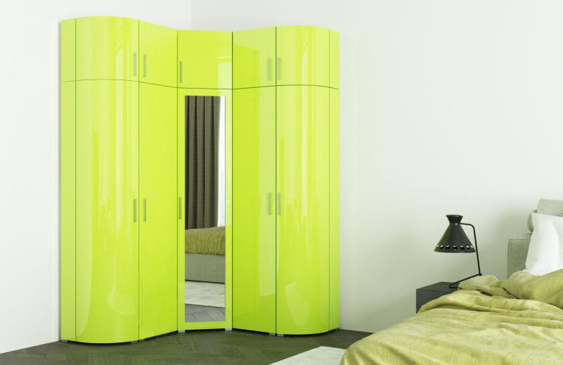 Радиусный шкаф Алексa-18 вариант 1