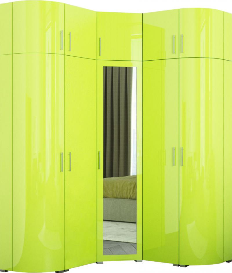 Радиусный шкаф Алексa-18 вариант 2