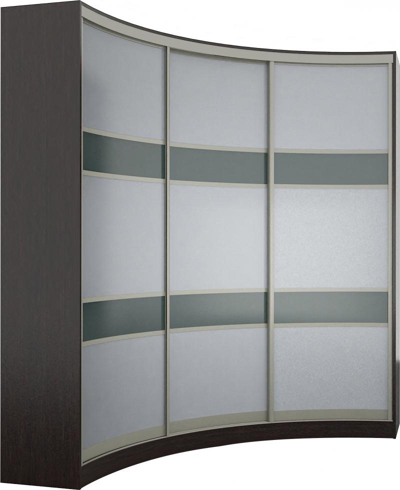 Радиусный шкаф Мельбурн-11 вариант 1