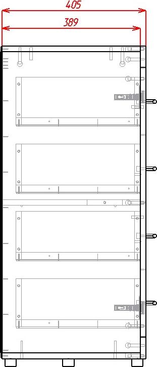 Комод Омега-16-М вариант 3