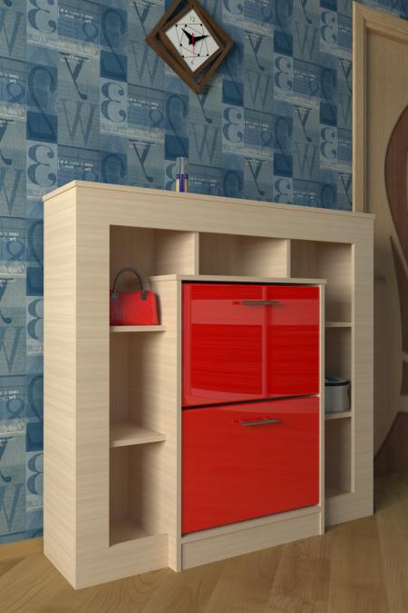 Обувница Лайн-26 вариант 3