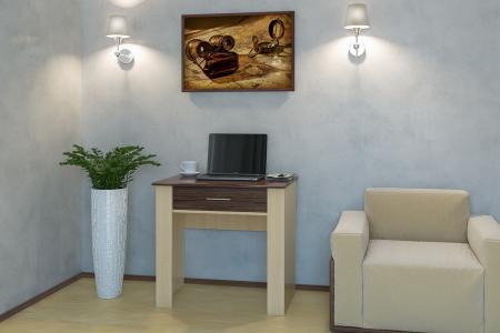 Письменный стол Лайн-4 вариант 4