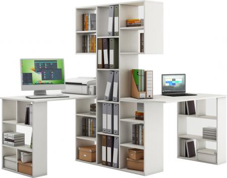 Стол-стеллаж Мира-355 вариант 2