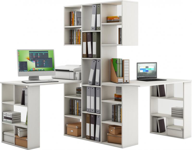 Стол-стеллаж Мира-355 вариант 3