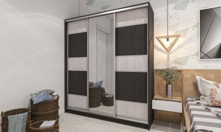 Шкаф-купе Лофт-30 вариант 1