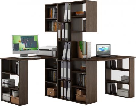 Стол-стеллаж Мира-355 вариант 3