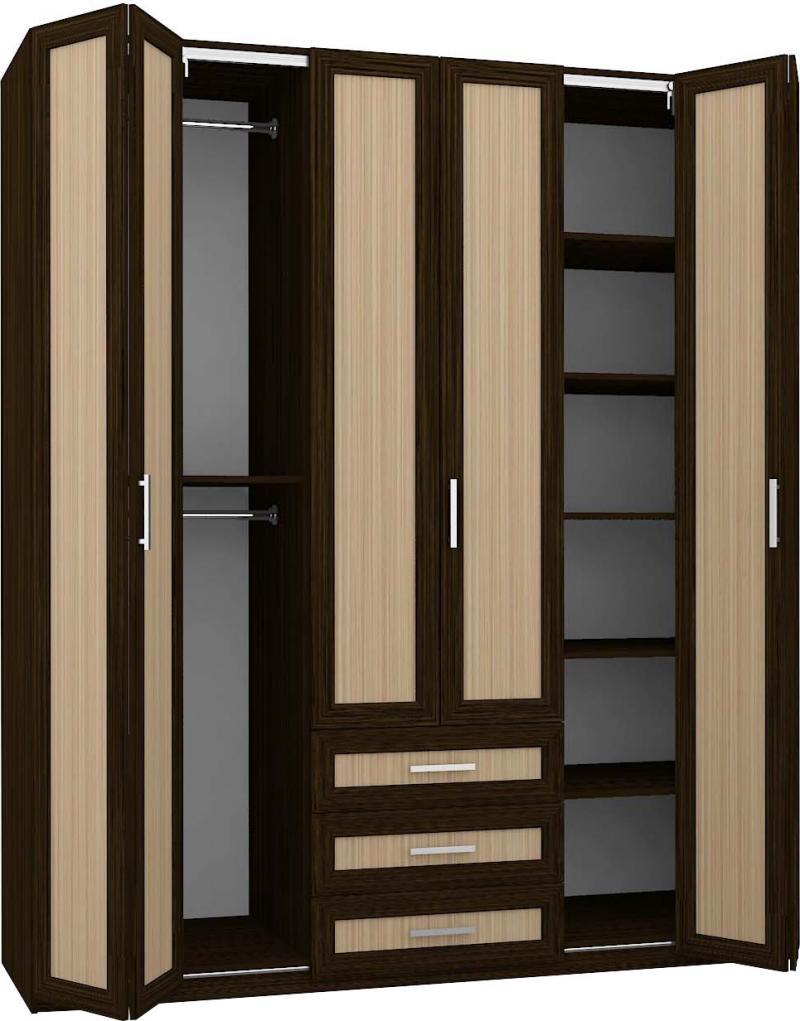 Шкаф-гармошка Аккорд-26 вариант 1