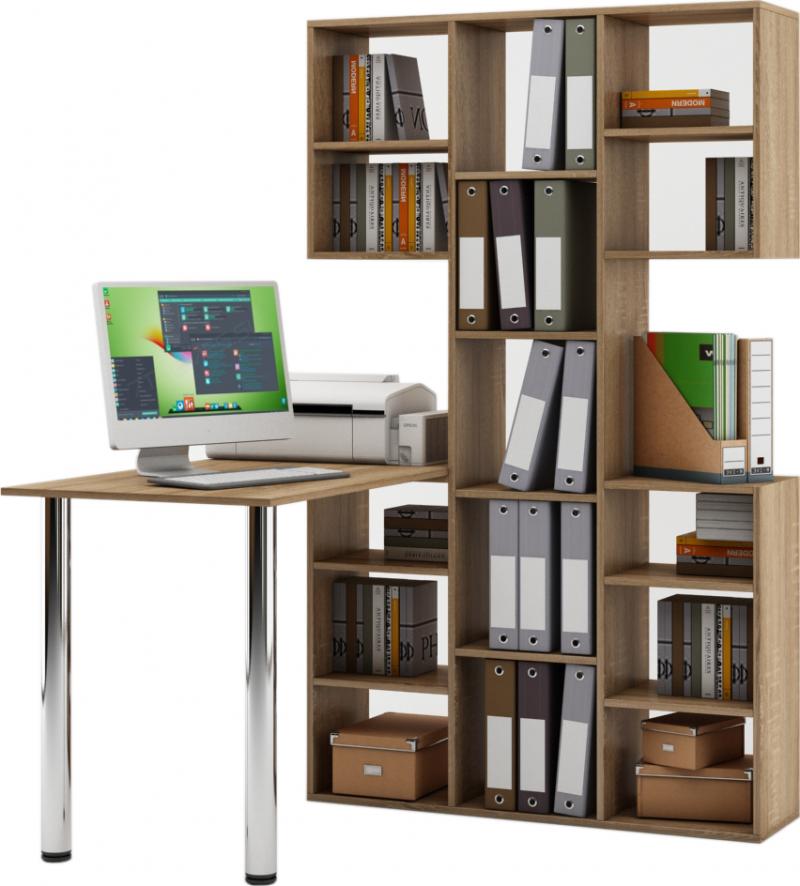 Стол-стеллаж Мира-36 вариант 2