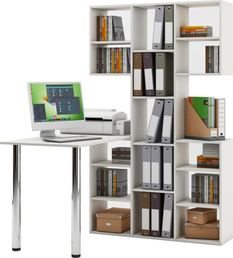 Стол-стеллаж Мира-36 вариант 3