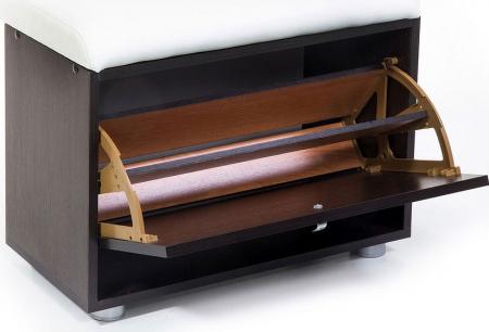 Обувница с сиденьем Колор вариант 76