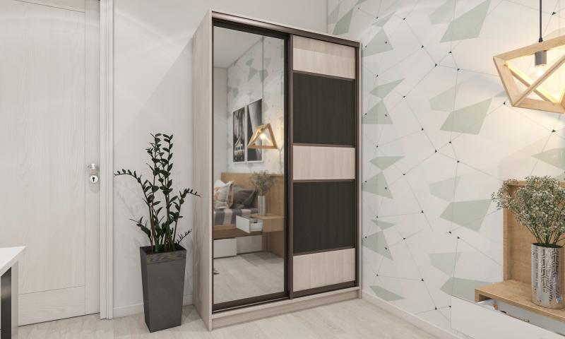 Шкаф-купе Лофт-13 вариант 2