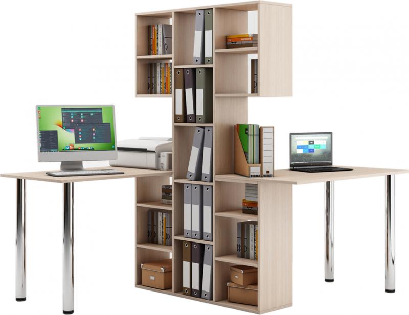 Стол-стеллаж Мира-366 вариант 1