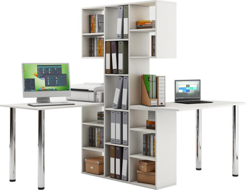 Стол-стеллаж Мира-366 вариант 3