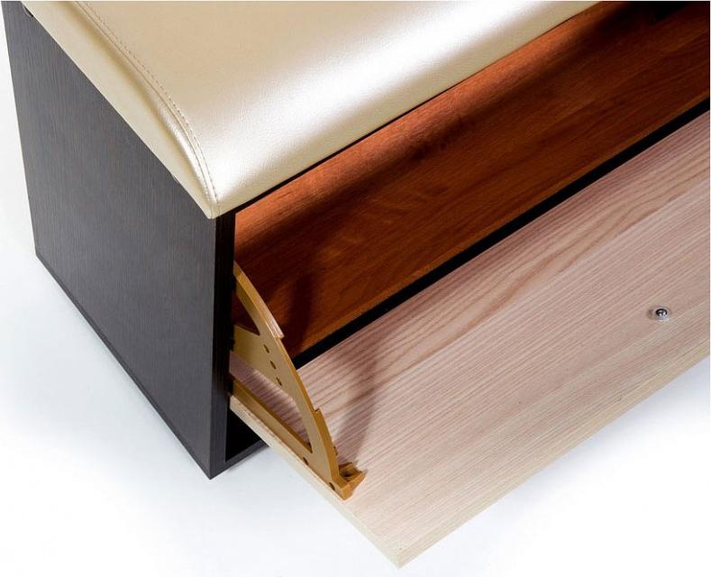 Обувница с сиденьем Колор вариант 83