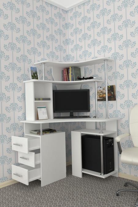 Компьютерный стол Лайн-4 вариант 9