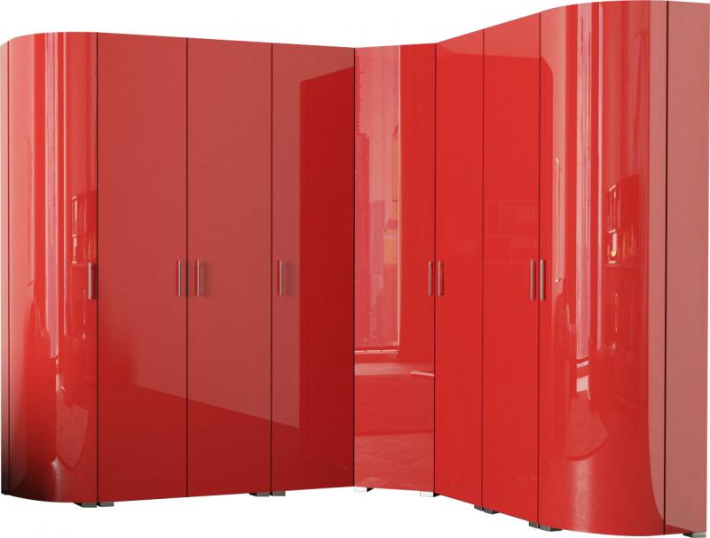 Радиусный шкаф Алексa-22 вариант 2