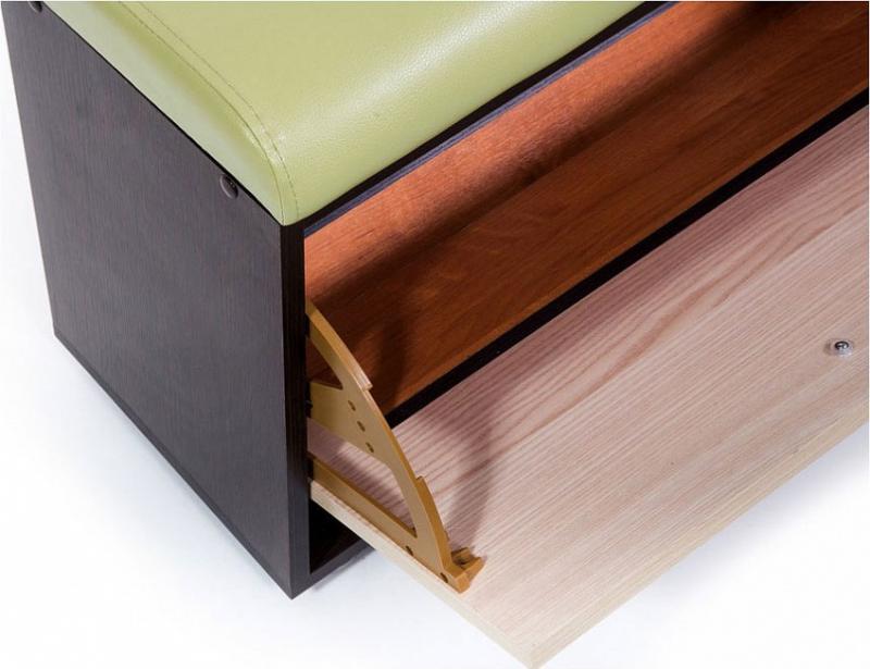 Обувница с сиденьем Колор вариант 87