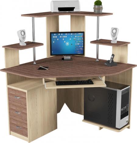 Компьютерный стол Ларни-69 вариант 2