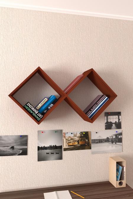 Полка для книг Лайн-5 вариант 1