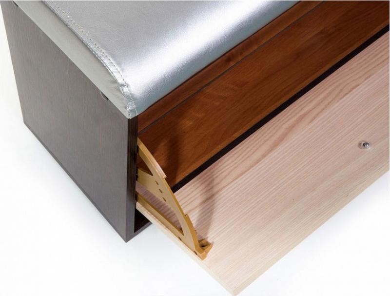 Обувница с сиденьем Колор вариант 91