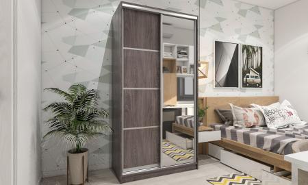 Шкаф-купе Лофт-10 вариант 1