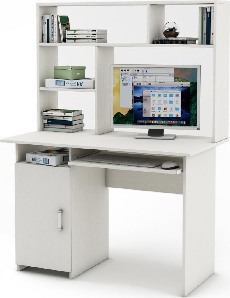 Письменный стол Нео-2К с надстройкой вариант 2