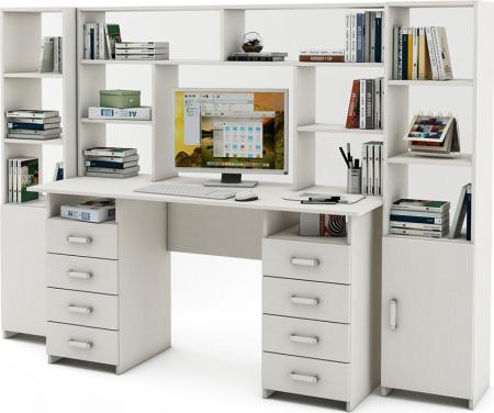 Уголок школьника Нео-9 с надстройкой вариант 1