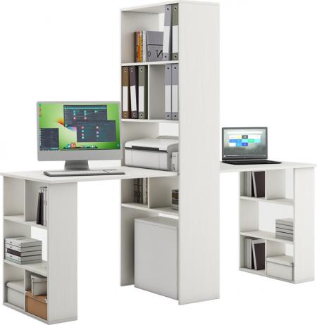 Стол-стеллаж Мира-455 вариант 2