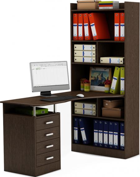 Стол-стеллаж Маунт-18 вариант 3