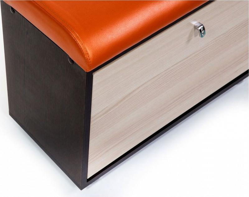 Обувница с сиденьем Колор вариант 95