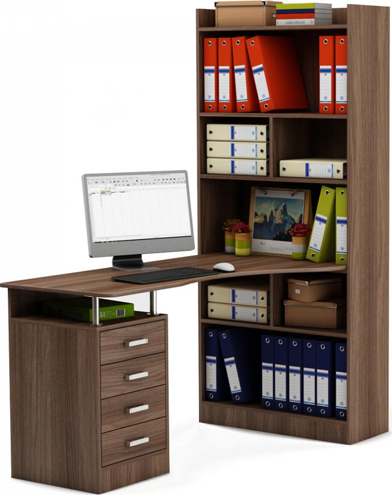 Стол-стеллаж Маунт-18 вариант 5