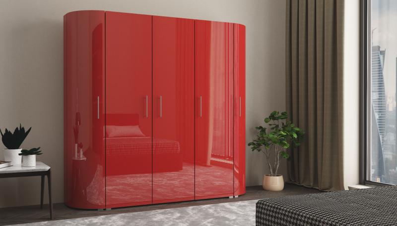 Радиусный шкаф Алексa-7 вариант 1