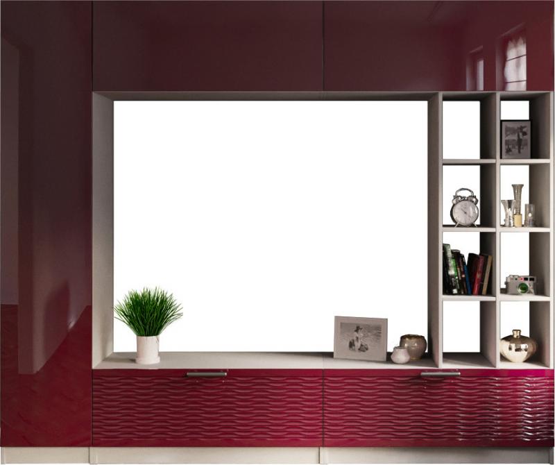 Стенка-горка Квадро-3 вариант 1