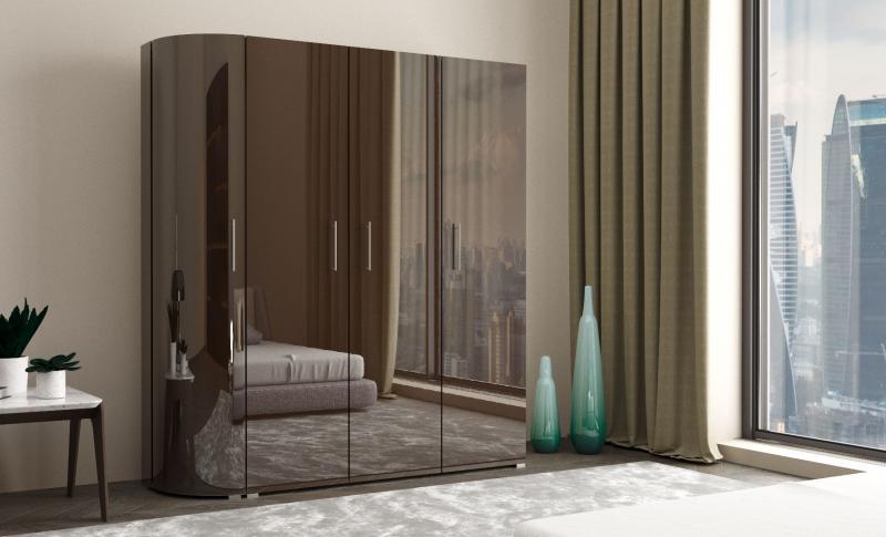 Радиусный шкаф Алексa-5 вариант 1