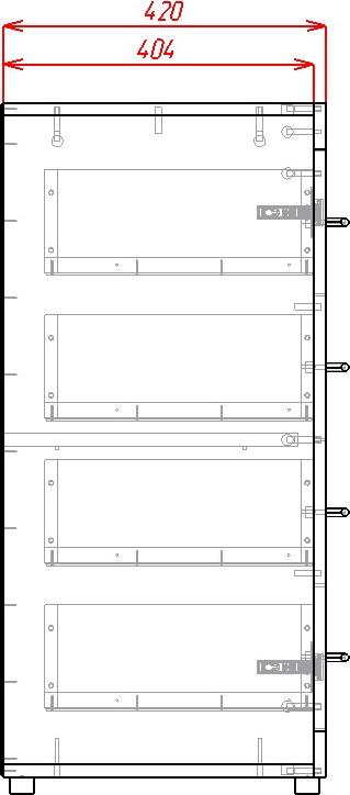 Комод Омега-5-М вариант 4