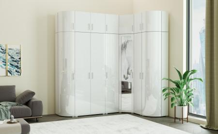 Радиусный шкаф Алексa-21 вариант 1