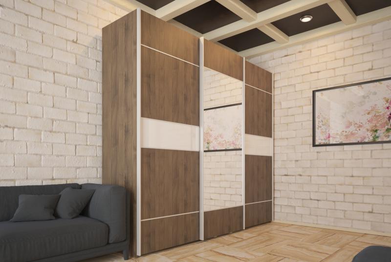 Шкаф-купе Милан-21 вариант 2