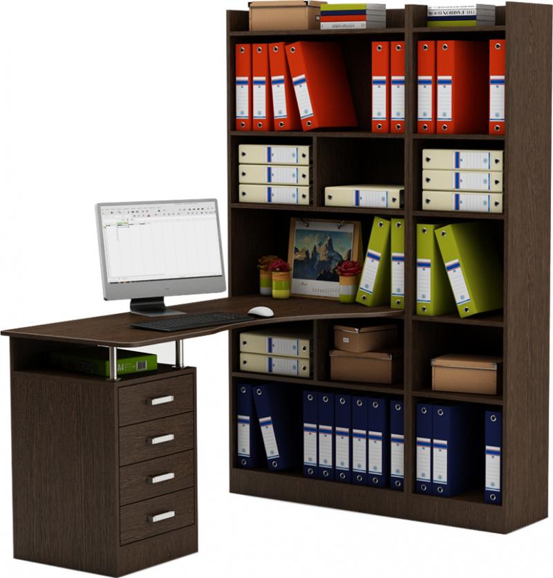 Стол-стеллаж Маунт-184 вариант 4