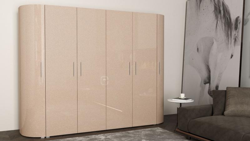 Радиусный шкаф Алексa-11 вариант 1