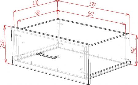 Комод Омега-21-М вариант 5