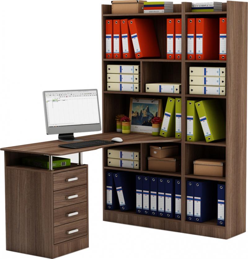 Стол-стеллаж Маунт-184 вариант 5