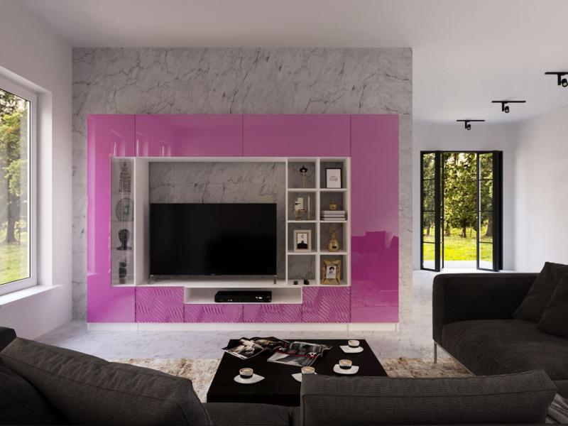 Стенка-горка Квадро-4 вариант 3