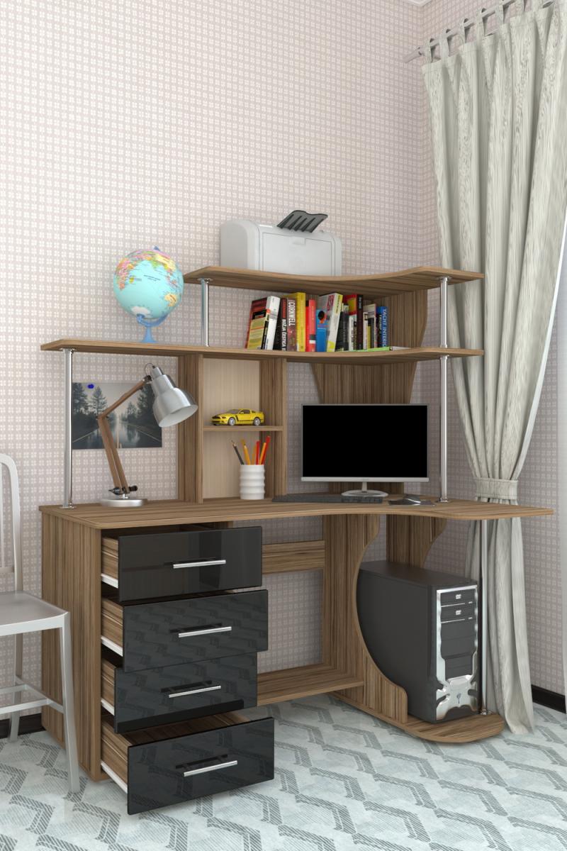 Компьютерный стол Лайн-3 вариант 14