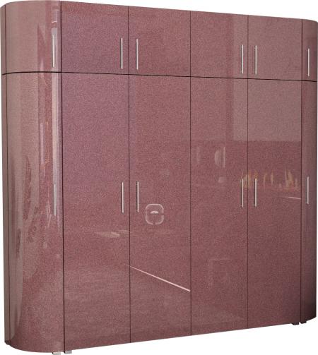 Радиусный шкаф Алексa-12 вариант 3