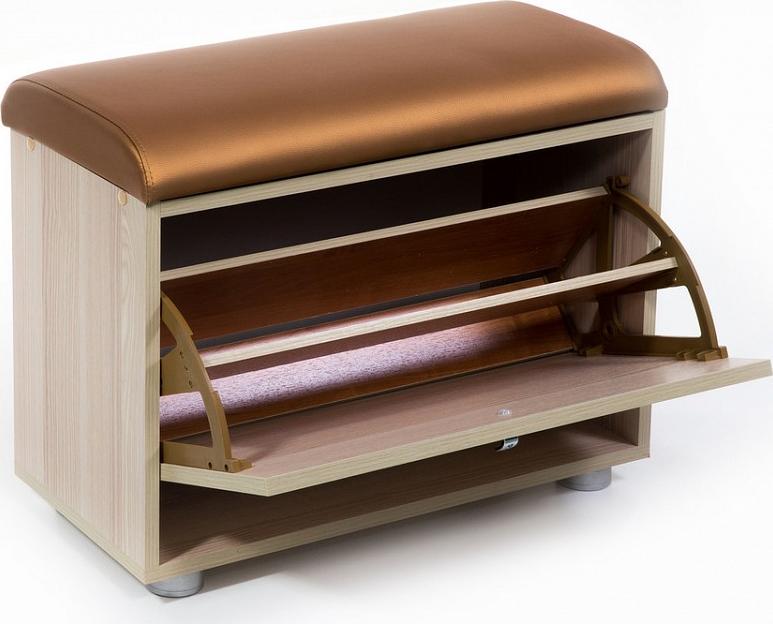 Обувница с сиденьем Колор вариант 14