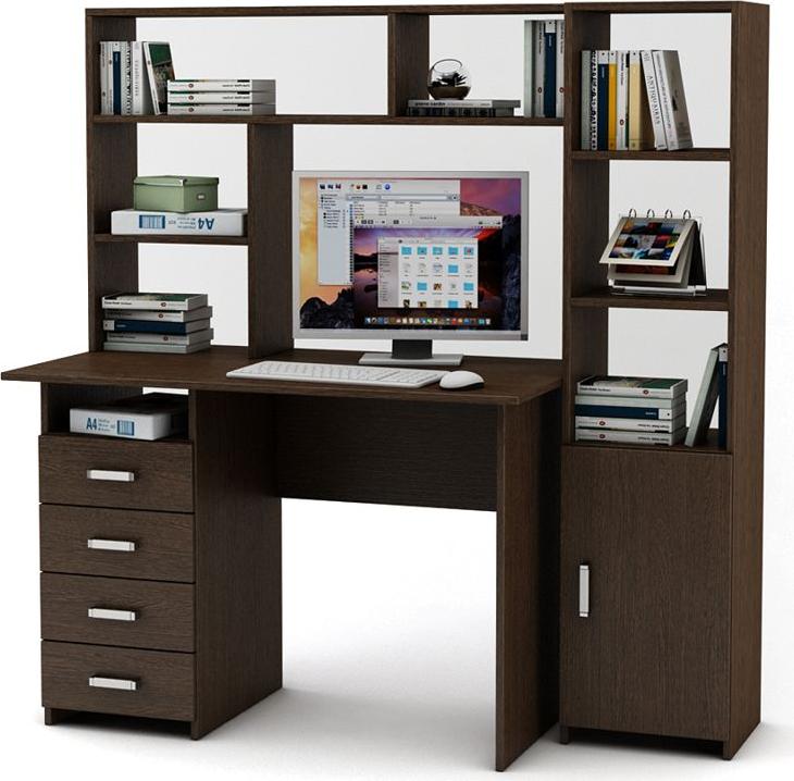 Уголок школьника Нео-4 с надстройкой вариант 3