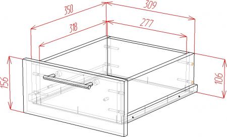 Комод Омега-10 вариант 4