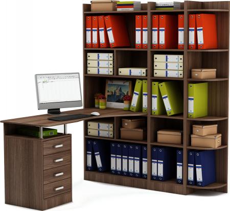 Стол-стеллаж Маунт-1843 вариант 4