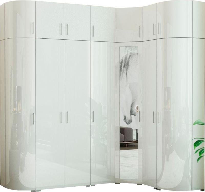 Радиусный шкаф Алексa-21 вариант 1