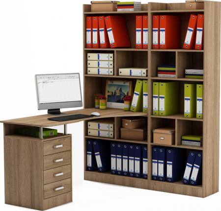 Стол-стеллаж Маунт-186 вариант 1